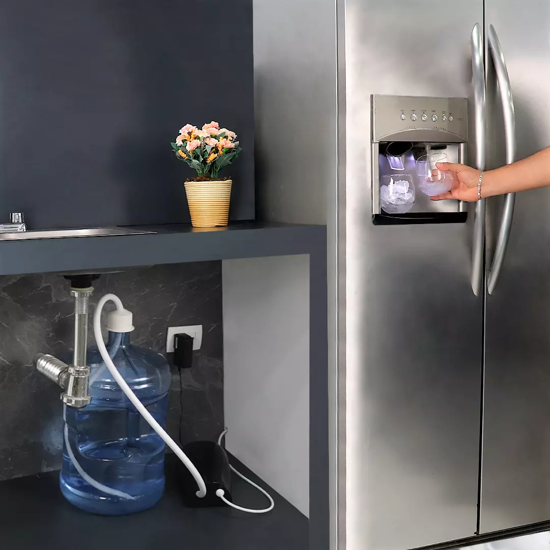 Dispensador automático de agua para refrigerador dúplex y/o french door  negro - OGG HOMES | Tienda en Línea